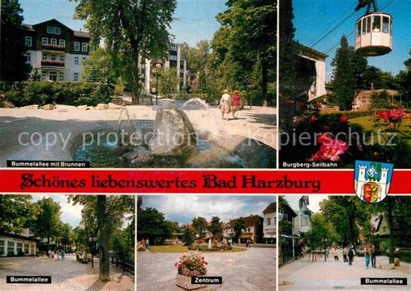 Bad Harzburg Burgberg-Seilbahn Bummelallee