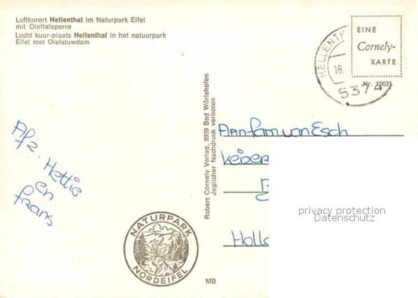 Hellenthal Eifel Oleftalsperre Pretbach – Bild 2