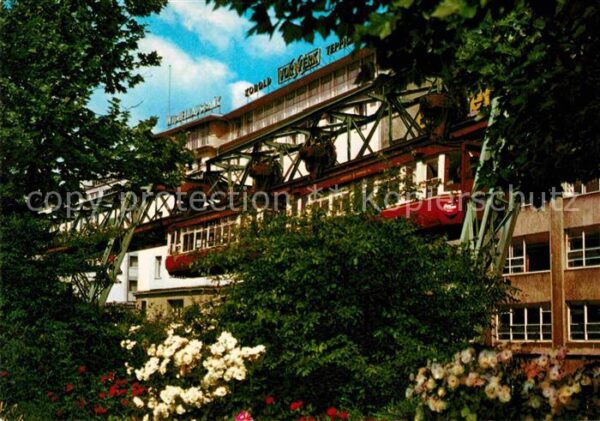 Wuppertal Schwebebahnzug am D?ppersberg
