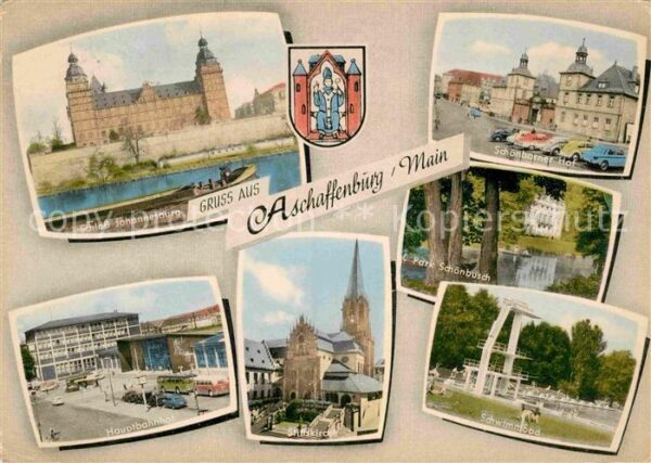Aschaffenburg Main Schlo? Johannesburg Sch?nborner Hof Par