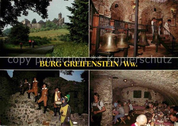 Burg Greifenstein Westerwald mit Deutschem Glockenmuseum und Marstal