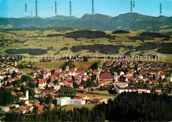 Lindenberg Allgaeu Fliegeraufnahme
