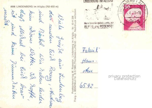 Lindenberg Allgaeu Fliegeraufnahme – Bild 2