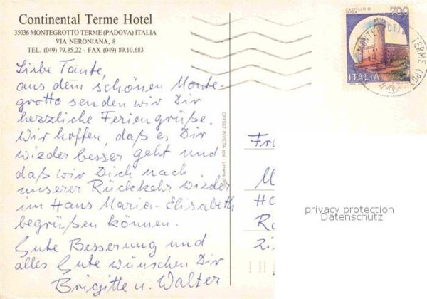 Montegrotto Terme Continental Terme Hotel – Bild 2