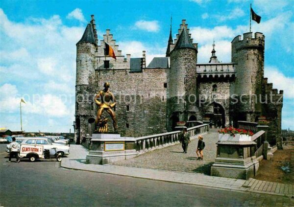 Antwerpen Anvers Steen Schloss