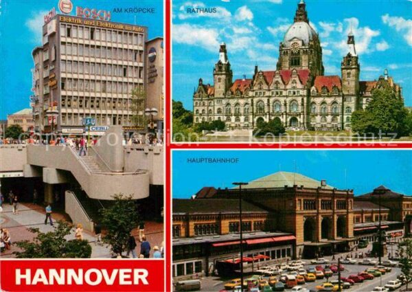 Hannover Rathaus Am Kröpcke Hauptbahnhof