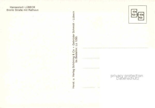 Luebeck Breite Strasse mit Rathaus – Bild 2