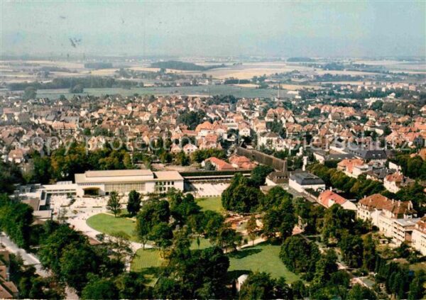 Bad Salzuflen Fliegeraufnahme mit Kurpark