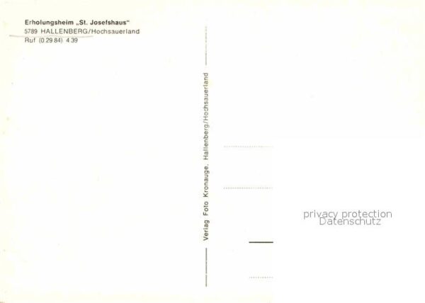 Hallenberg Erholungsheim St. Josefshaus – Bild 2