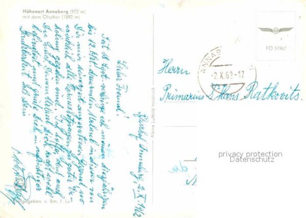 Annaberg-Lungoetz Fliegeraufnahme mit Ötschler – Bild 2