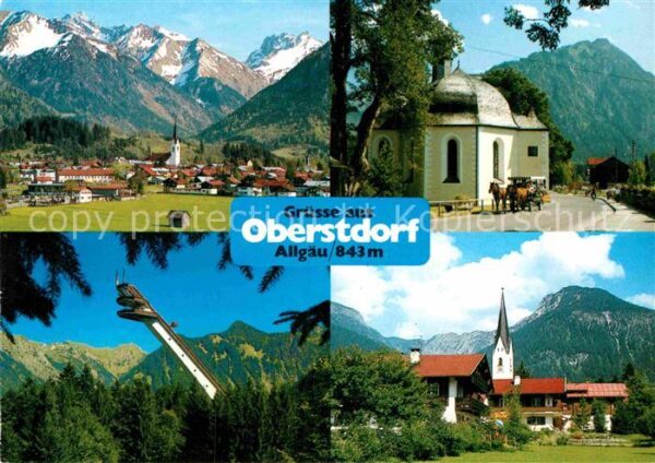 Oberstdorf Lorettokapelle Flugschanze Birgsautal S