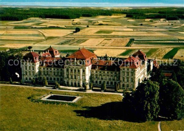 Pommersfelden Fliegeraufnahme Schloss Weissenstein