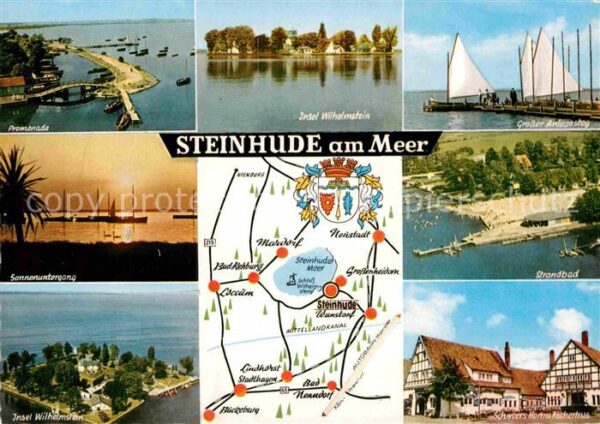 Steinhude Insel Wilhelmstein Anlegesteg Promenade