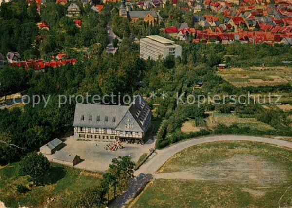 Goslar Fliegeraufnahme Jugendherberge