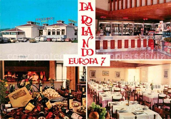Italien Italia Italy Da Rolando Restaurant