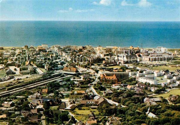 Westerland Sylt Fliegeraufnahme