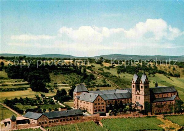 Eibingen Fliegeraufnahme Abtei St. Hildegard