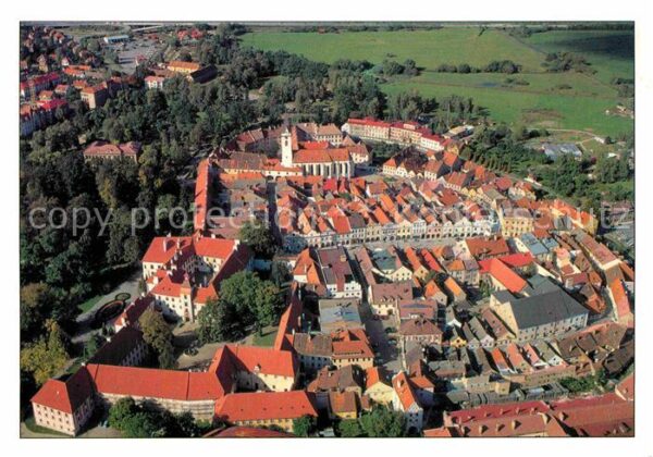 Trebon Czechia Fliegeraufnahme