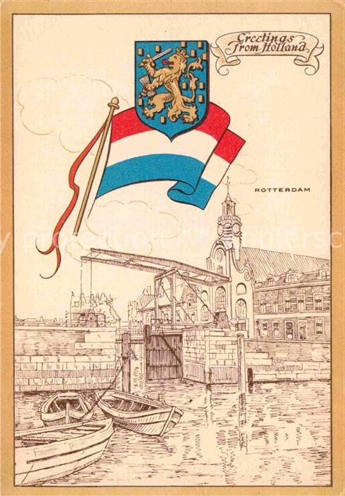 Rotterdam Hafenansicht