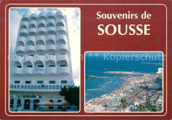 SOUSSE  Tunesie Fliegeraufnahme Hotel Phenix