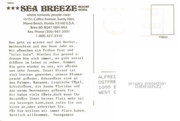 Miami Beach Sea Breeze Hotel – Bild 2