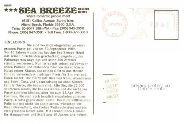 Miami Beach Hotel Sea Breeze – Bild 2