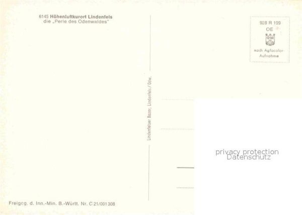 Lindenfels Odenwald Fliegeraufnahme – Bild 2