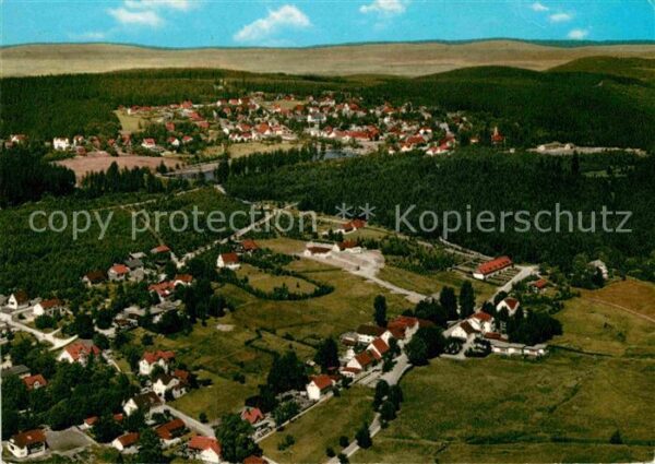 Hahnenklee-Bockswiese Harz Fliegeraufnahme