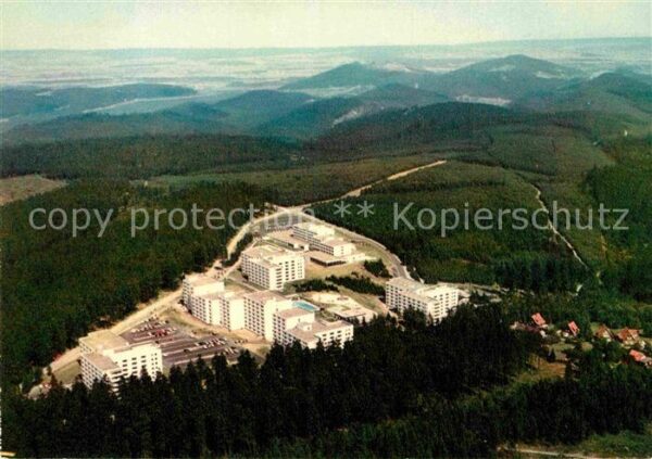 Hahnenklee-Bockswiese Harz Fliegeraufnahme Hochwald Ferienpark