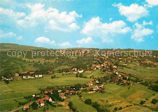Hohegeiss Harz Fliegeraufnahme