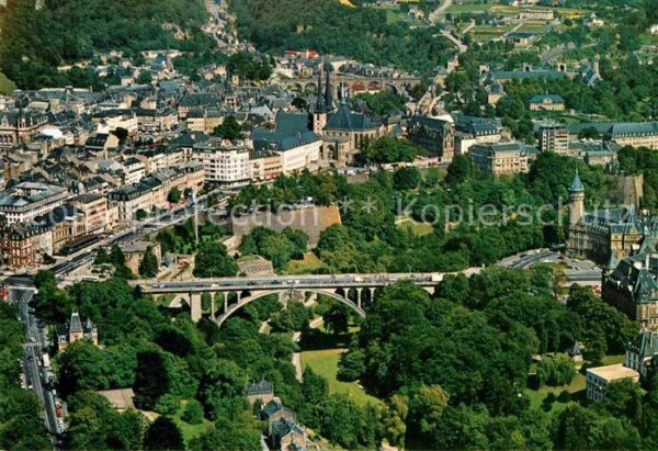 LUXEMBOURG  Luxemburg Fliegeraufnahme