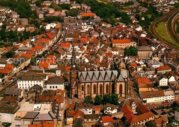Friedberg Hessen Fliegeraufnahme Liebfrauenkirche