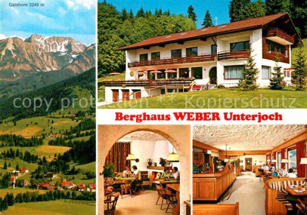 Unterjoch Berghaus Weber Gaishorn Panorama