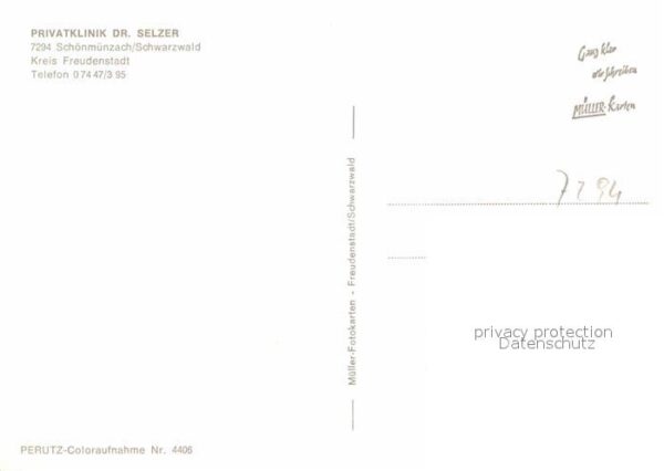 Schoenmuenzach Privatklinik Doktor Selzer – Bild 2