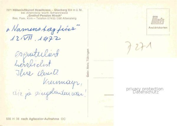 Heselbronn Gasthof Pension Hirsch – Bild 2
