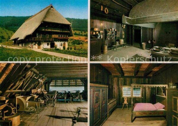 Gutach Schwarzwald Schwarzwälder Freilichtmuseum Vogtsbaue