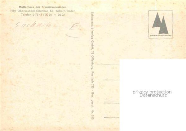 Obersasbach Mutterhaus der Franziskanerinnen – Bild 2