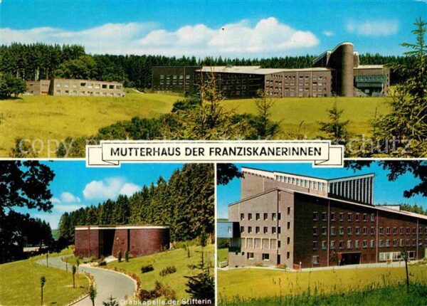 Olpe Biggesee Mutterhaus der Franziskanerinnen Grabka