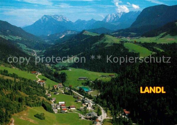 Landl Steiermark Fliegeraufnahme