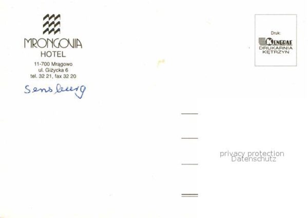 Mragowo Sensburg Hotel Mrongovia – Bild 2