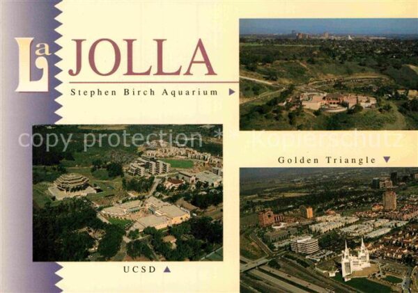 La Jolla Fliegeraufnahme Golden Triangle
