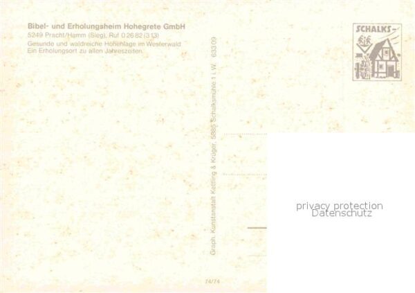 Pracht Hamm Biebel- und Erholungsheim Hohegrete – Bild 2