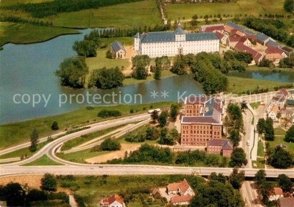 Schleswig Schlei Fliegeraufnahme Schloss