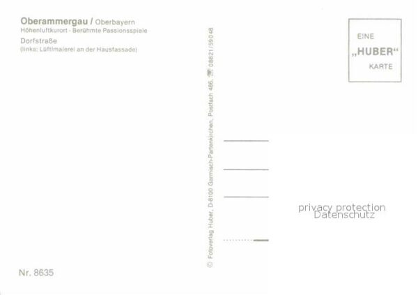 Oberammergau Dorfstrasse – Bild 2