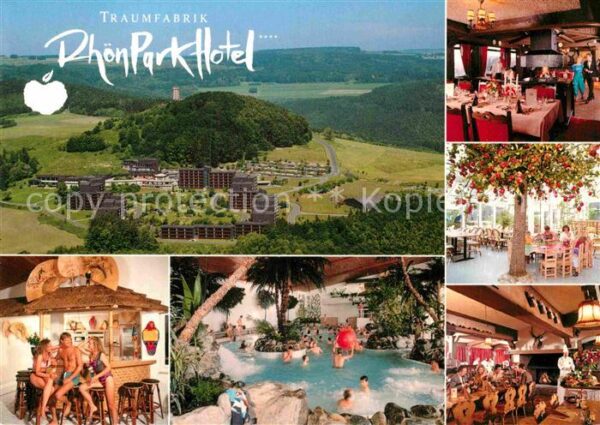 Roth Rhoen-Grabfeld Fliegeraufnahme Röhn Park Hotel