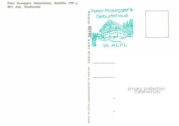 Alpl Peter Roseggers Geburtshaus – Bild 2