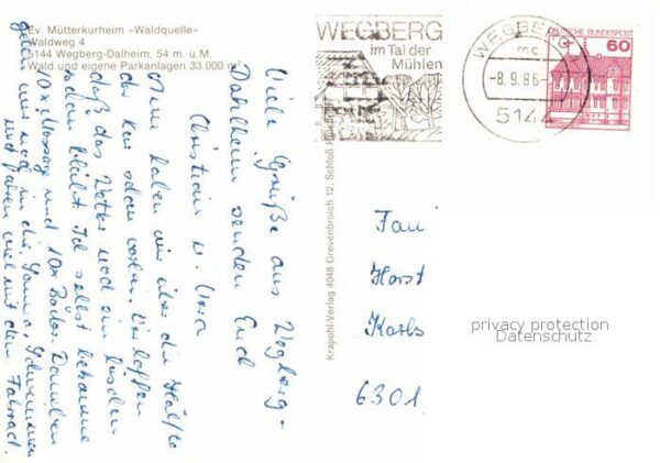 Wegberg Evangelisches Mütterkurheim Waldquelle – Bild 2