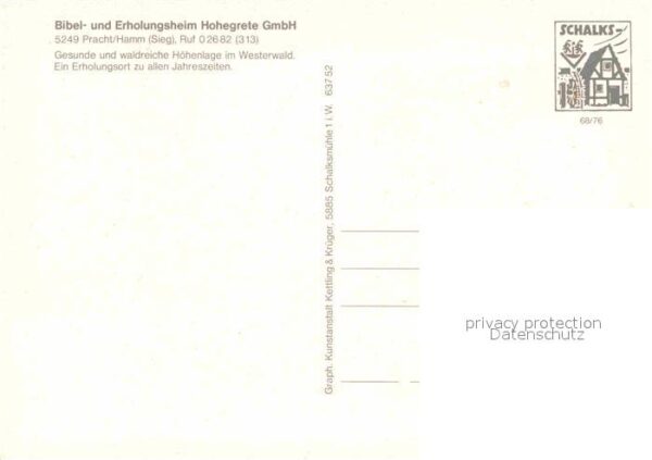 Pracht Hamm Biebel-und Erholungsheim – Bild 2