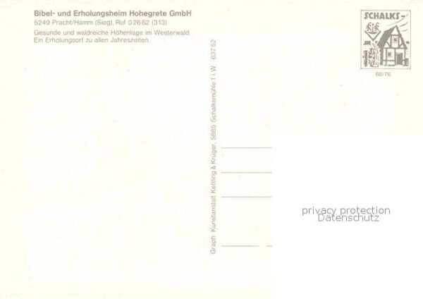 Pracht Hamm Biebel- und Erholungsheim Hohegrete – Bild 2
