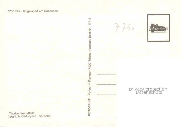 Dingelsdorf Bodensee Fliegeraufnahme – Bild 2